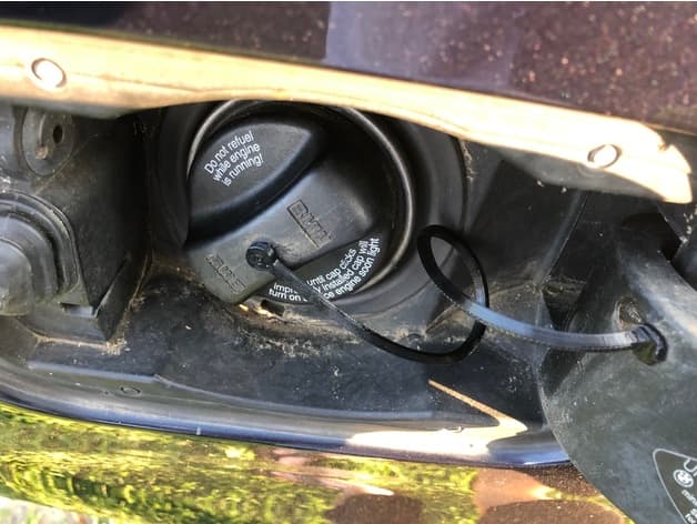 BMW gas cap tether - image 2 of 2