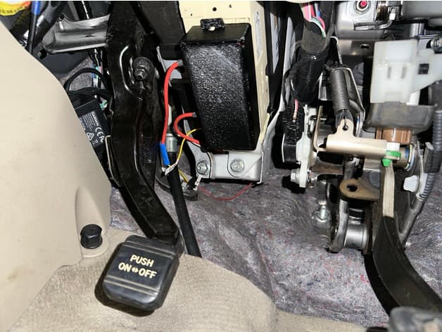 2012 Toyota Camry tall fuse box cover - image 2 of 2