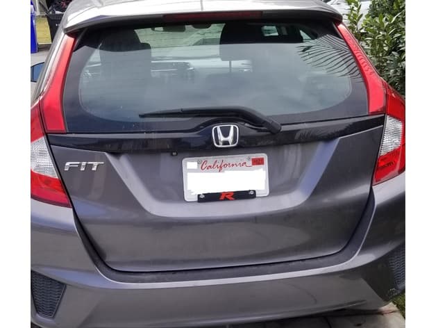 License Plate Partial Frames - Trueno and Type R - image 2 of 3