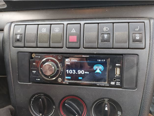 Car radio plug (frame) audi a4 b5 - image