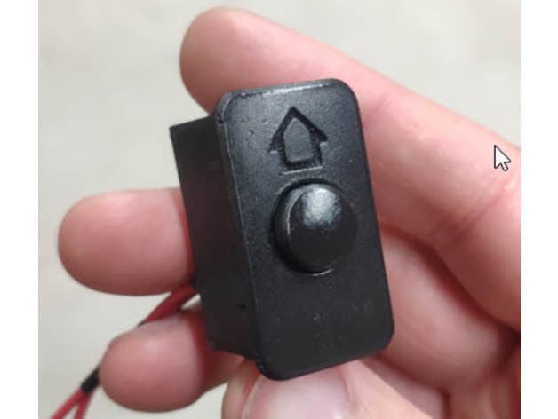 Tacoma 3rd Gen Button Insert - Momentary button insert - image 5 of 6