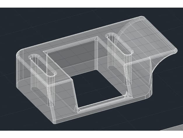 Jeep TJ CB mount - image 3 of 3