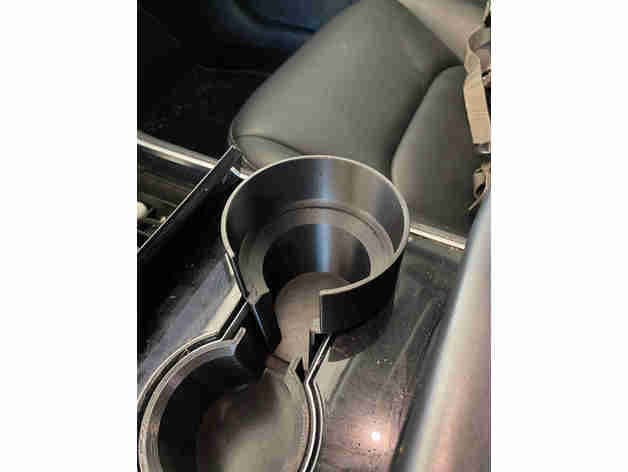 Tesla Model 3 Cupholder insert for 36oz YETI - image 2 of 2