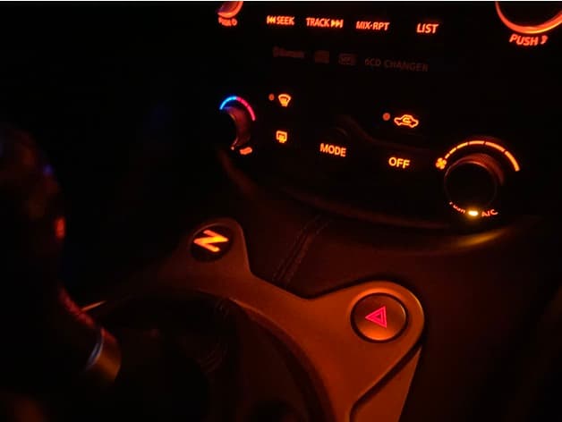Custom 370Z Hazard/S-Mode Button Hat - image 2 of 4