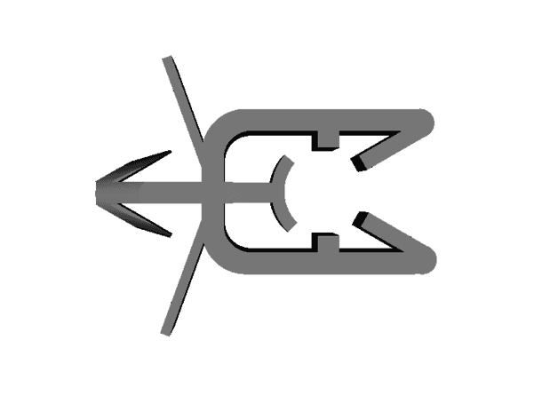 Lexus RX300 AC Line Clip - image 2 of 2