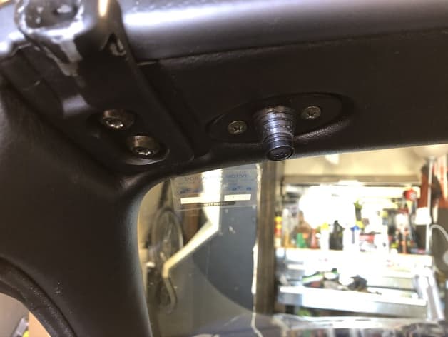 Miata Visor Blank with Microphone Holder - image 2 of 3