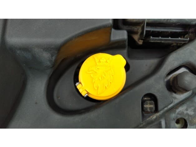 SAAB 9-3 Washer Fluid Reservoir Cap - image 3 of 4