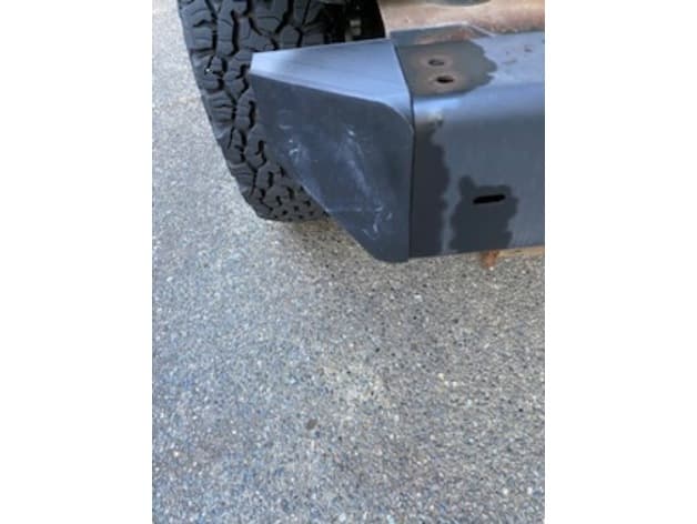 Jeep TJ Rear Bumper End Cap - image 2 of 6