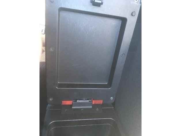 SUBARU LEGACY 2003-2009 hinge of console box upper half. - image 4 of 4
