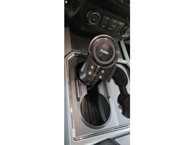 QI Charger Cup Holder Tray for Ford Superduty - image 4 of 5