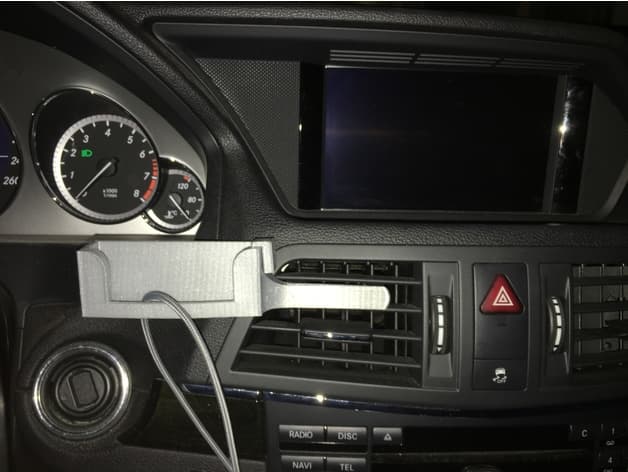phone car holder (for Mercedes E-Class W212, C207) - image 6 of 6