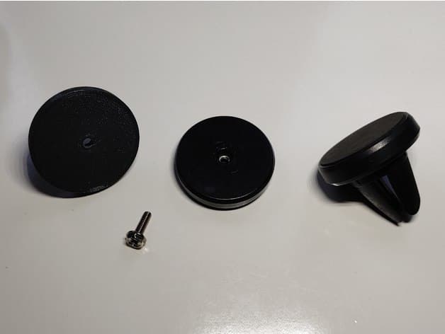 Adapter Plate for Porsche Phone Mount 911SC, 930, 993 and 964 - image 2 of 4