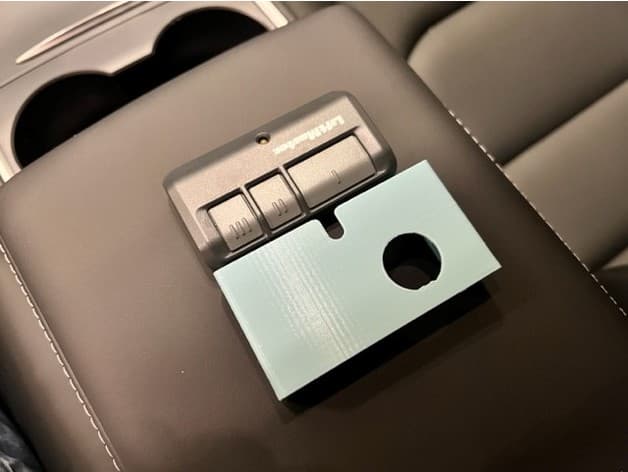 Chamberlain Garage Door Remote Holder for Tesla - image 3 of 6