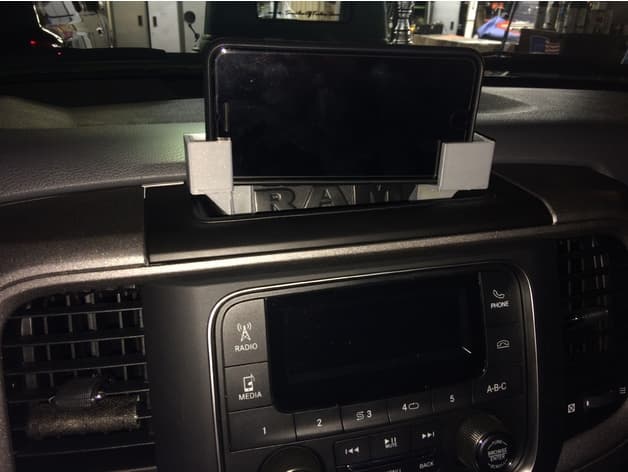 2019 ram 1500 phone holder - image 3 of 6
