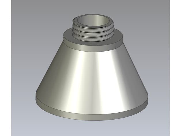 Threaded oil fill funnel for Honda Civic - image