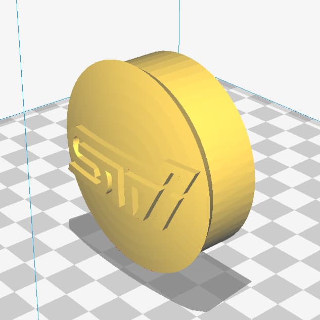 Subaru STI Wheel Center Cap - image