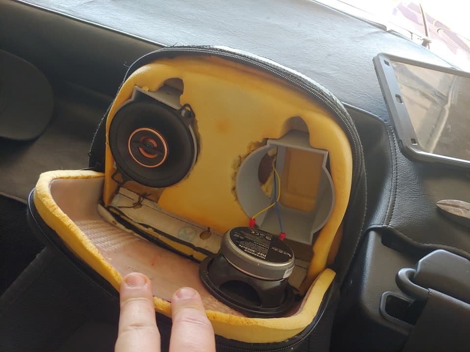 NA Miata Headrest Speaker Box - image