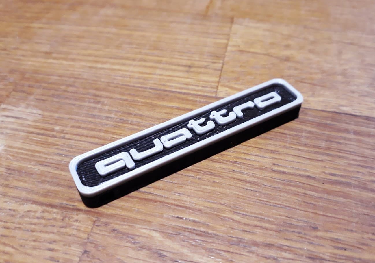 Photo of Audi quattro key tag