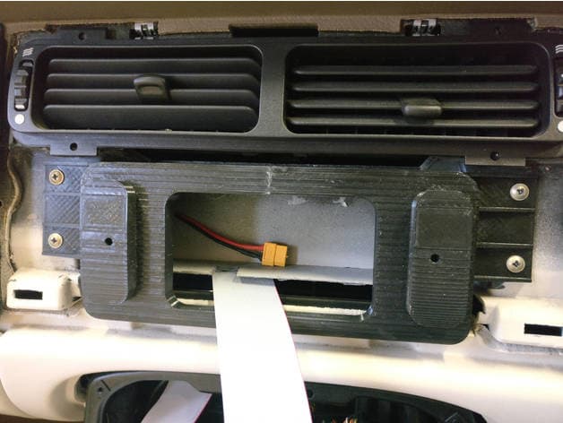 Joying Head Unit Screen Mount for Jaguar XK8/XKR - image