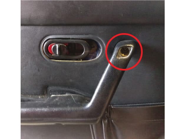 Photo of Miata Arm Rest Door Handle Plug