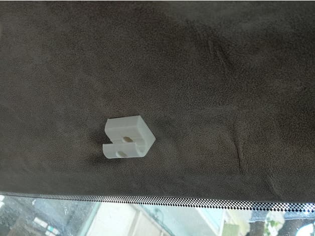 Range Rover P38 Sun visor holder clip - image