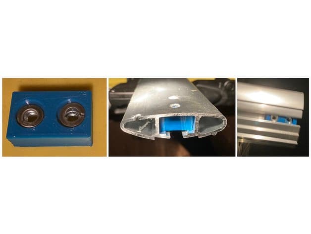 Nut & Washer Retainer for modified Cadillac crossbar kit for a Chevy Bolt Premier - image