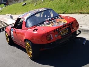 Photo of Miata GV style tail panel