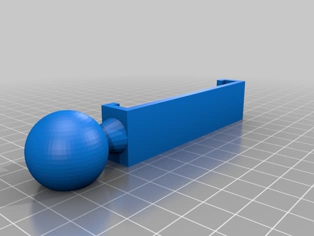 Galaxy Note 3 holder for RAM-type ball mount - image