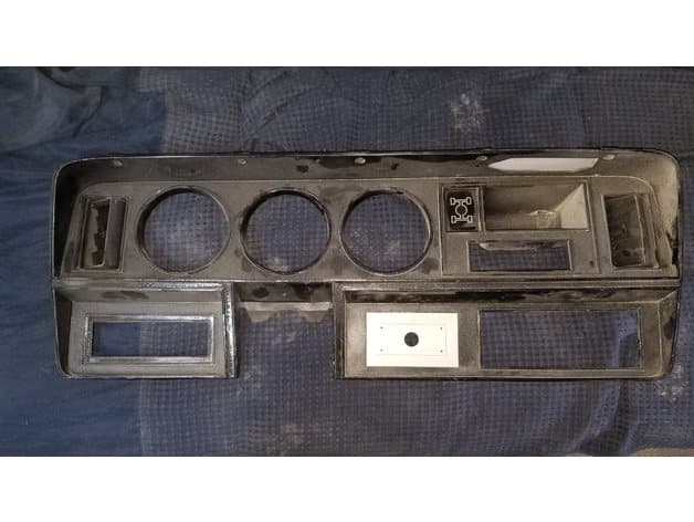 Photo of dodge ram 1st Gen Guage Cluster Trim Bezels