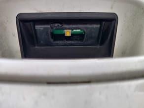Photo of Kia Rio Boot release switch cover