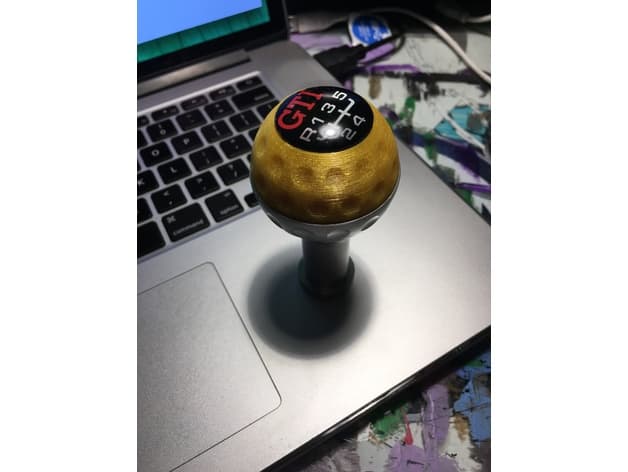 Volkswagen GTI Shift Knob Top - image