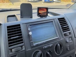 VW T5 Dashboard iPhone 11 Pro holder - image