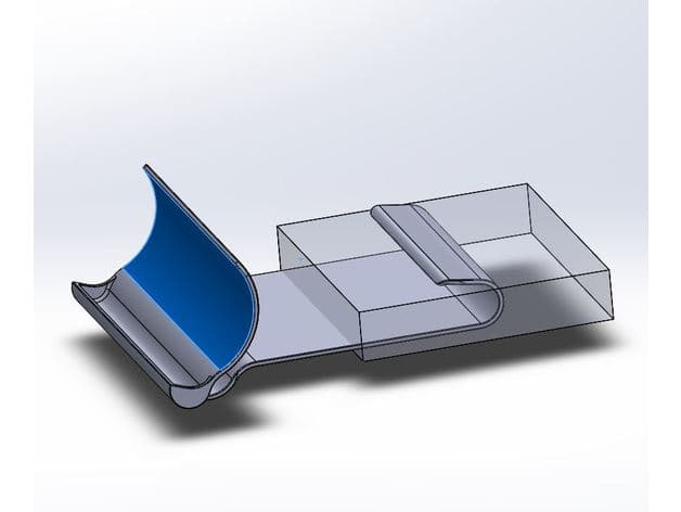 Chrysler Pacifica, Dash Mount Phone Holder, slides into Tray - image