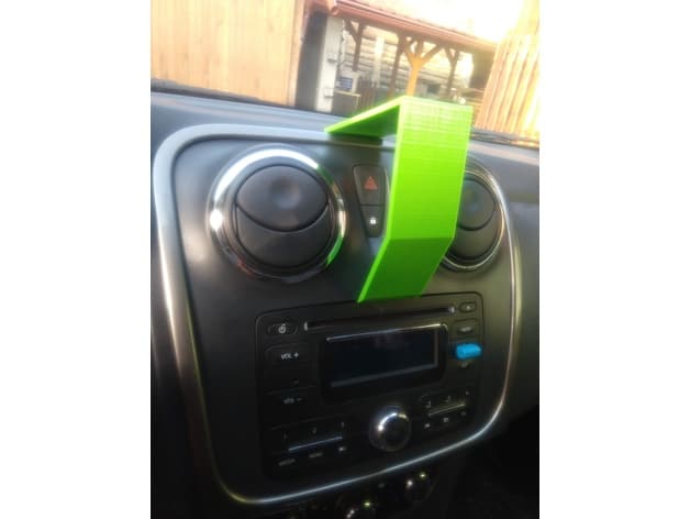 Photo of Dacia sandero II, logan II cell phone holder