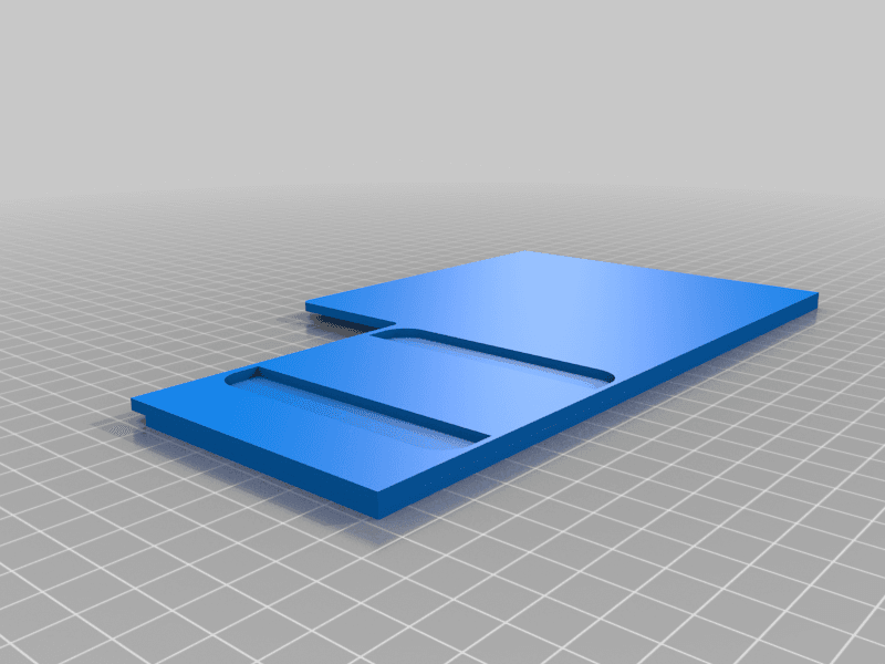 S197 Mustang base plate with indents for flip switch holder - image