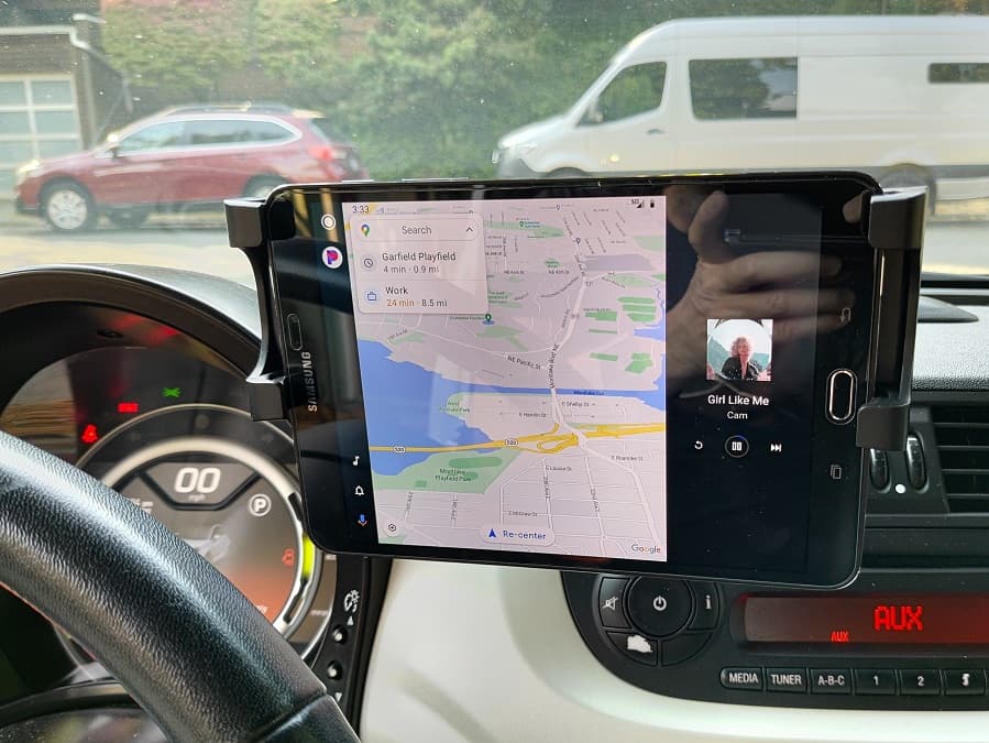 Fiat 500 RAM Adapter for GPS Mount - image