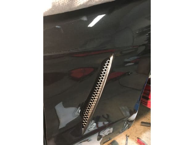 Photo of Corvette C6 Fender Vent Grill