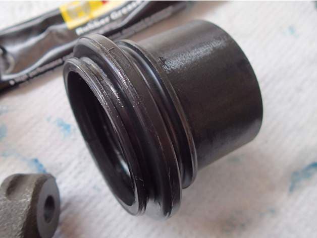 Photo of 40mm piston dust seal fitting tool for Honda brake callipers