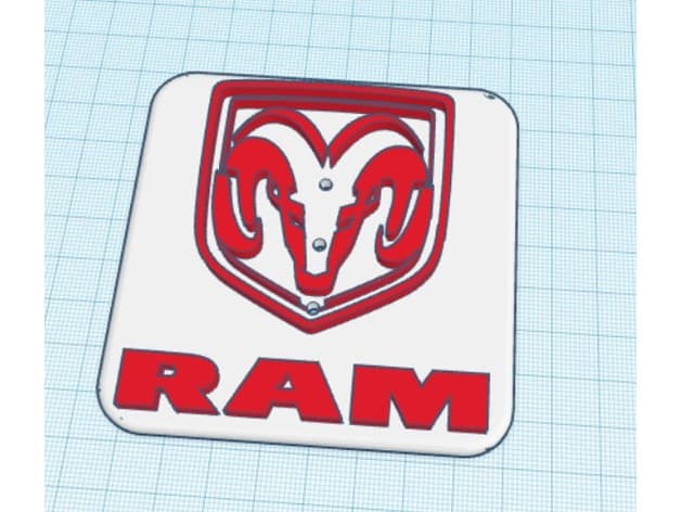 Modular trailer hitch Faceplate - RAM - image