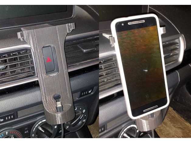 Nexus 6P Phone holder for Mazda 3 - image