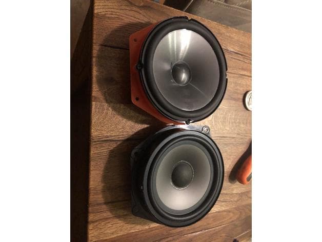 Photo of Mini Cooper front speaker adapter 165mm