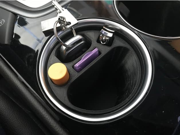2013 Ford Fusion Cup Holder Insert - image