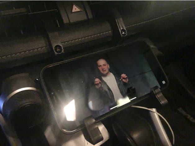 Easy-to-install car vent mount phone holder for Toyota RAV4 - image