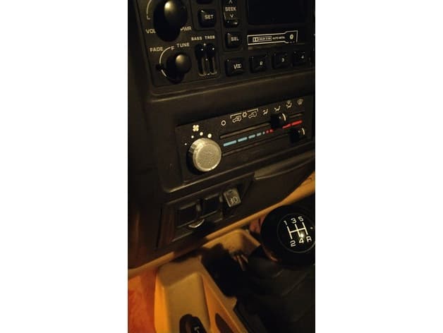 Jeep TJ Fan Control Knob - image
