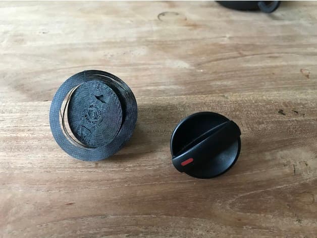 Hyundai i10 temperature control knob - image