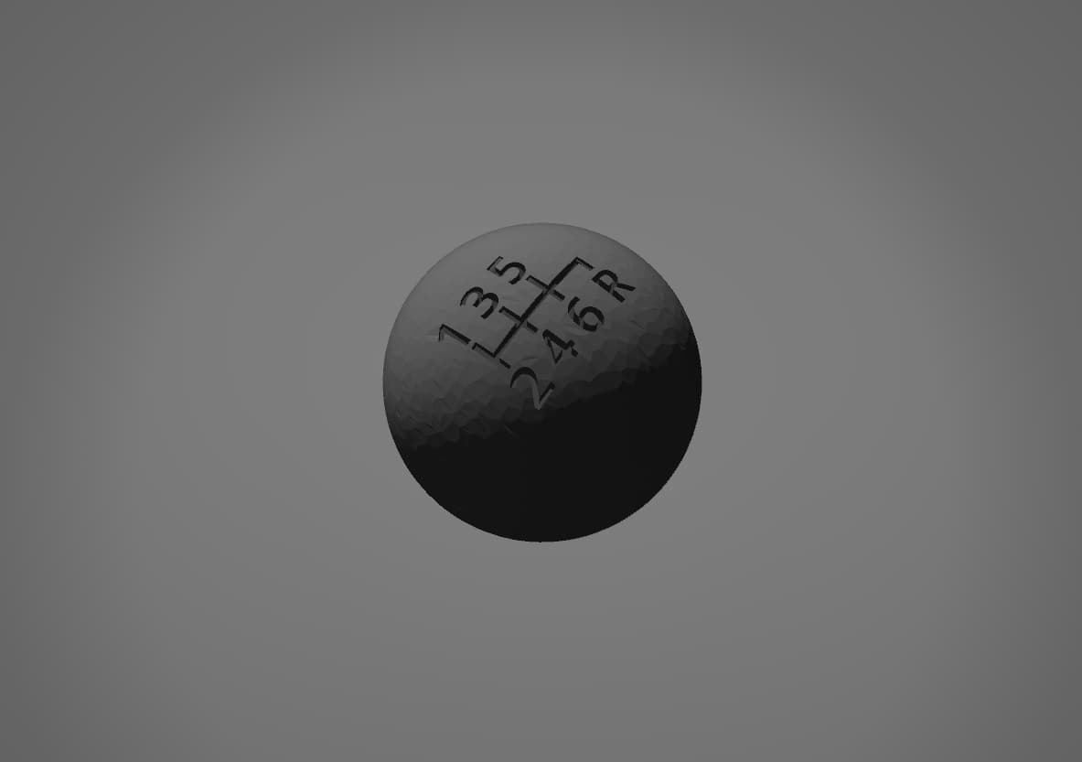 Photo of Fiat Punto sporting Mk2b 6-speed gear knob