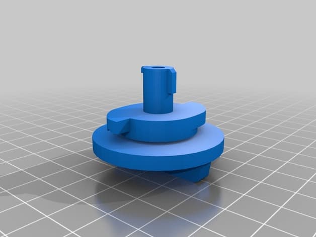 Photo of KIA CEED glovebox bayonet fastener knob