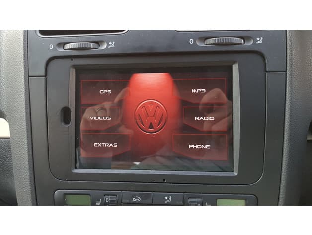 Golf 5 In-Dash Tablet (Nexus 7) - image
