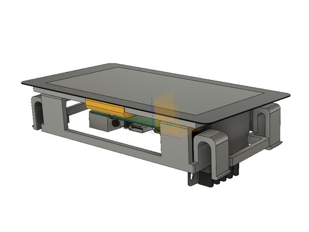 Raspberry Pi Touchscreen Mount for Ford Crown Victoria - image