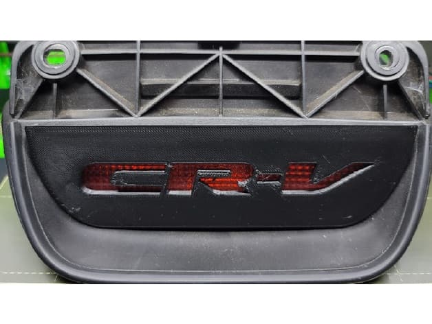Honda CRV Rear Taillight Cover Multiple Designs - image